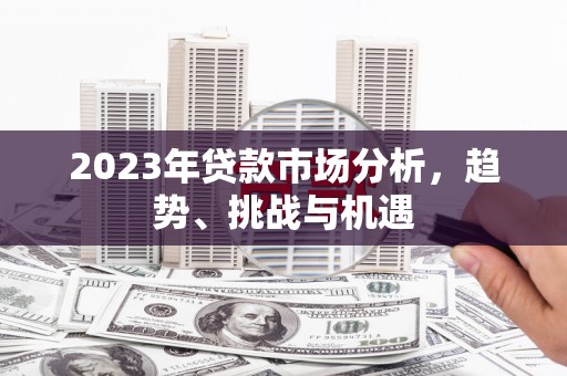 汇川2023年贷款市场分析，趋势、挑战与机遇