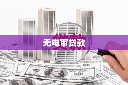 汇川无电审贷款
