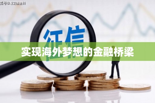 汇川实现海外梦想的金融桥梁