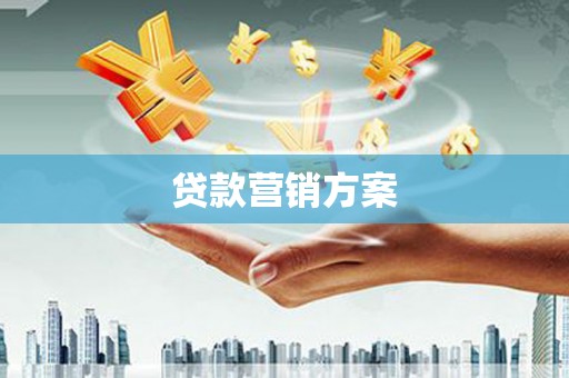 汇川贷款营销方案