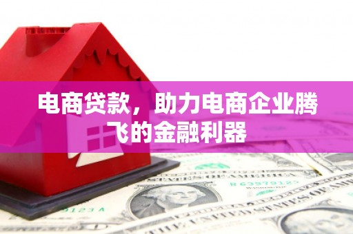 汇川电商贷款，助力电商企业腾飞的金融利器