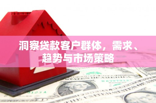 汇川洞察贷款客户群体，需求、趋势与市场策略