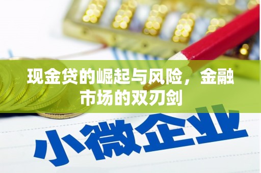 汇川现金贷的崛起与风险，金融市场的双刃剑