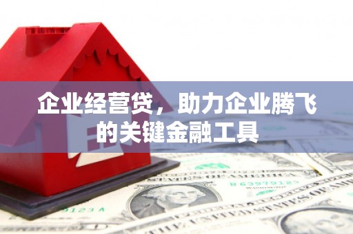 汇川企业经营贷，助力企业腾飞的关键金融工具