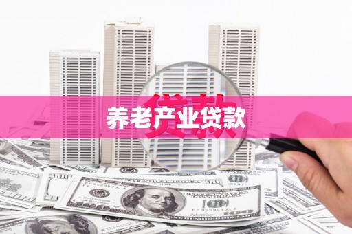 汇川养老产业贷款