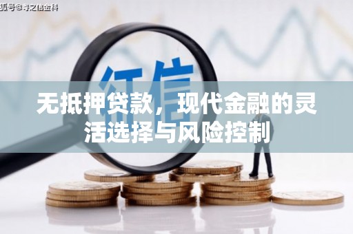 汇川无抵押贷款，现代金融的灵活选择与风险控制