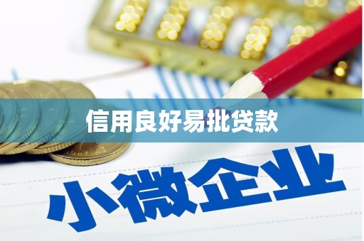 汇川信用良好易批贷款