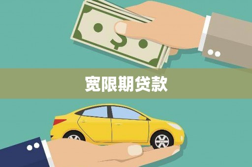 汇川宽限期贷款