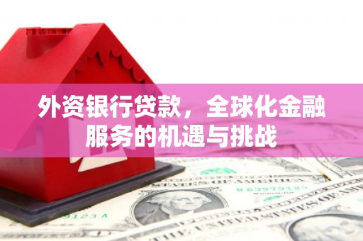 汇川外资银行贷款，全球化金融服务的机遇与挑战
