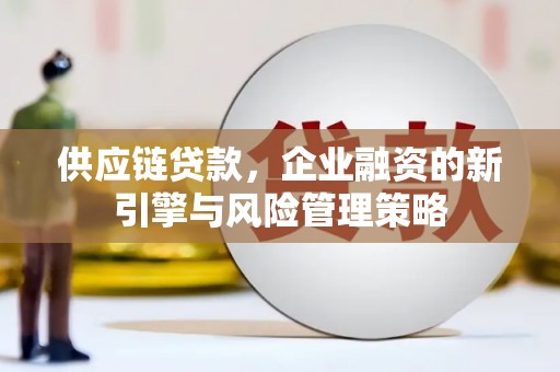 汇川供应链贷款，企业融资的新引擎与风险管理策略