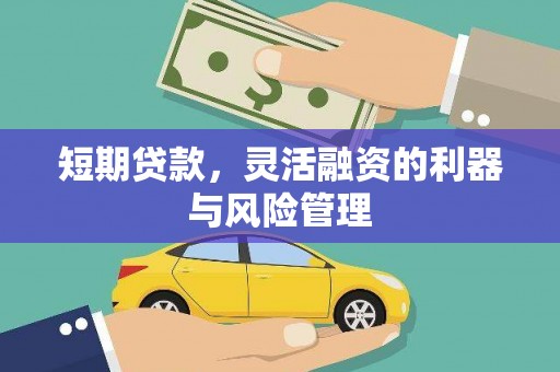 汇川短期贷款，灵活融资的利器与风险管理