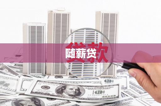 汇川随薪贷