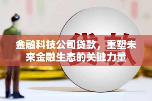汇川金融科技公司贷款，重塑未来金融生态的关键力量