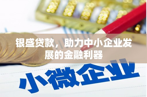 汇川银盛贷款，助力中小企业发展的金融利器