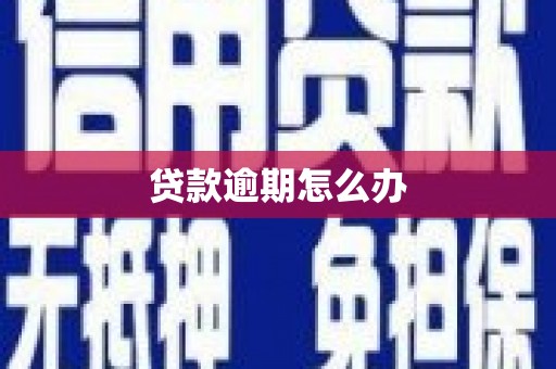 汇川贷款逾期怎么办