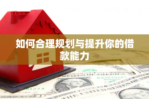 汇川如何合理规划与提升你的借款能力