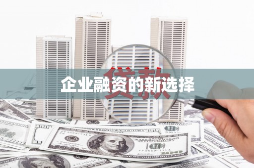 汇川企业融资的新选择